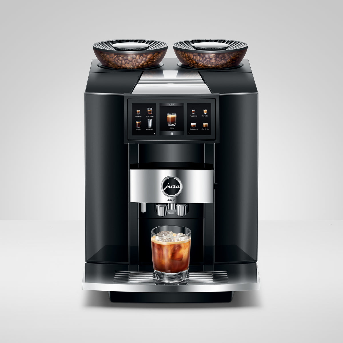 Giga 10 Fully Automatic Coffee Machine in Diamond Black