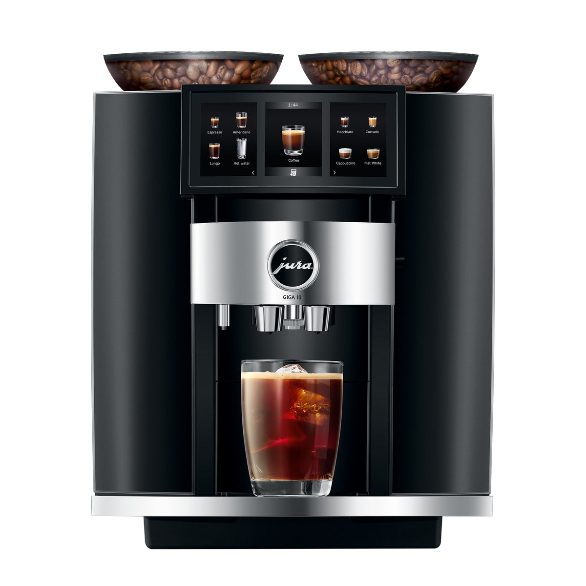 Giga 10 Fully Automatic Coffee Machine in Diamond Black