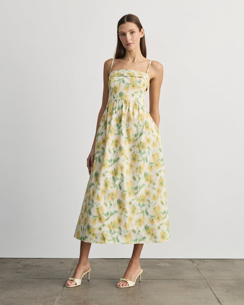 Gigi Dress in Butter Multi