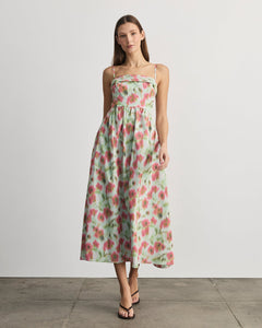 Gigi Dress in Pistachio Multi