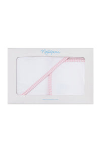 Pink Gingham Towel