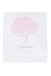 Pink Gingham Crib Sheets