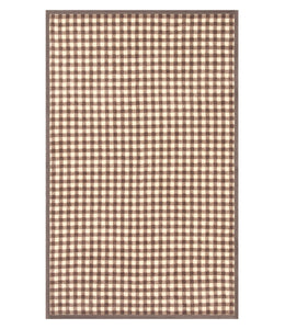Gingham Mocha Midi Blanket
