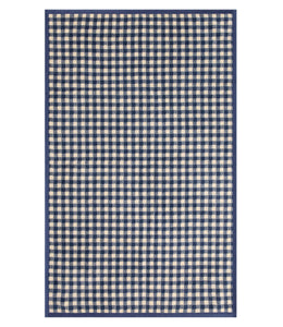 Gingham Navy Midi Blanket