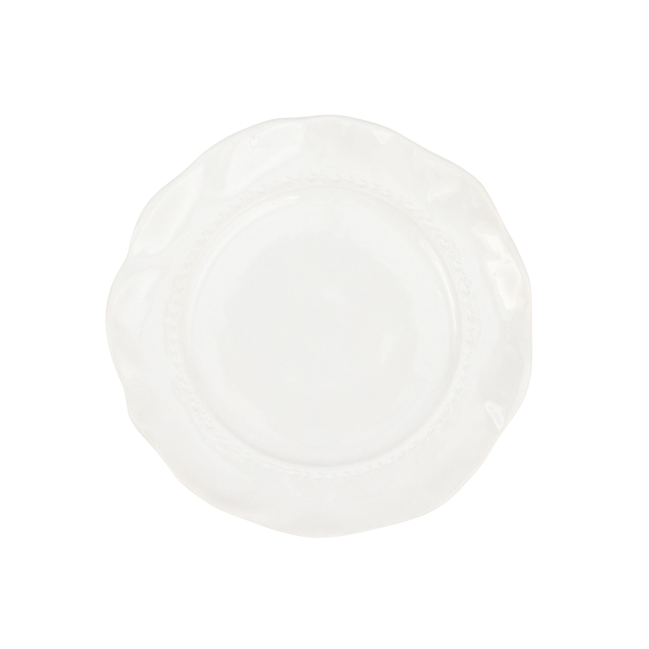 Giorno Salad Plate in White