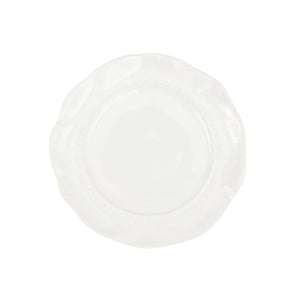 Giorno Salad Plate in White