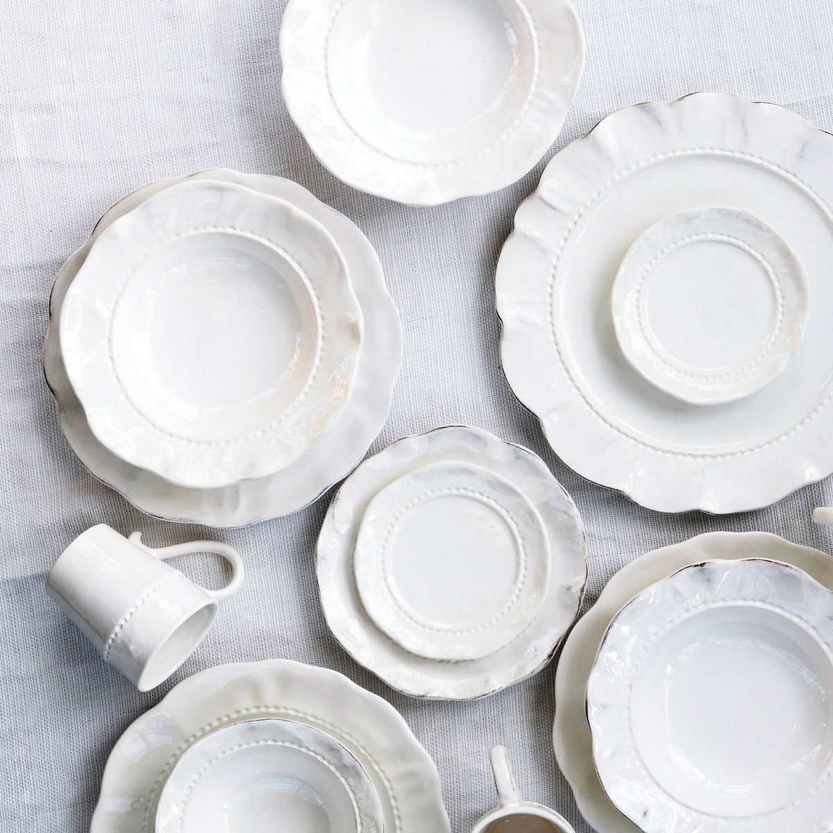 Giorno Pasta Bowl in White