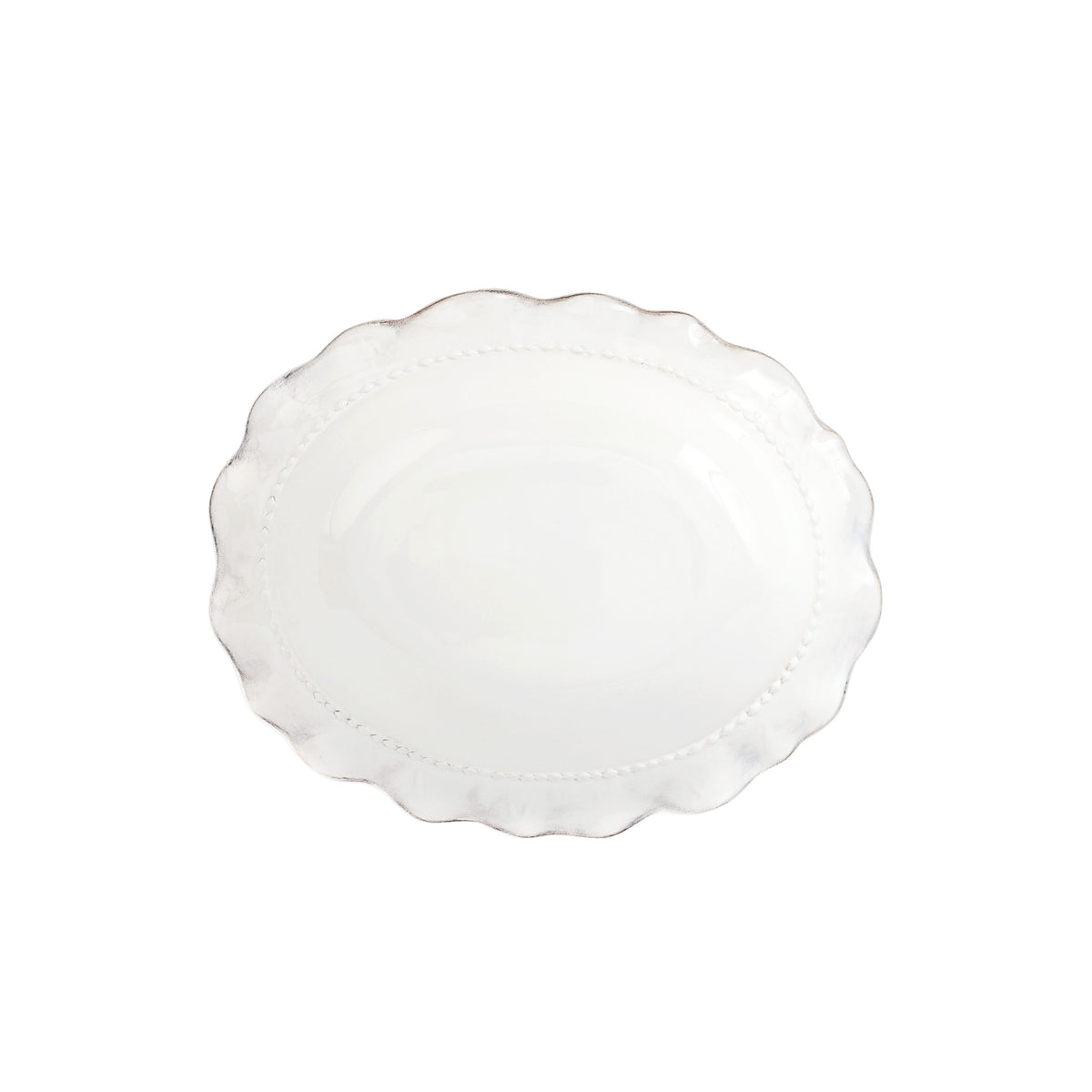 Giorno Ash Small Oval Bowl