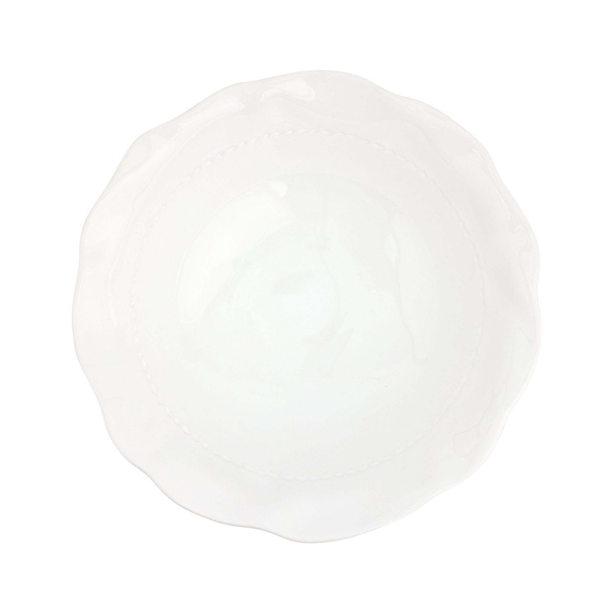 Giorno Medium Serving Bowl in White