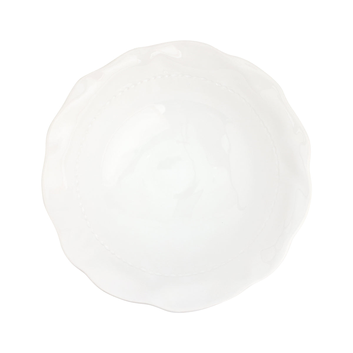 Giorno Medium Serving Bowl in White