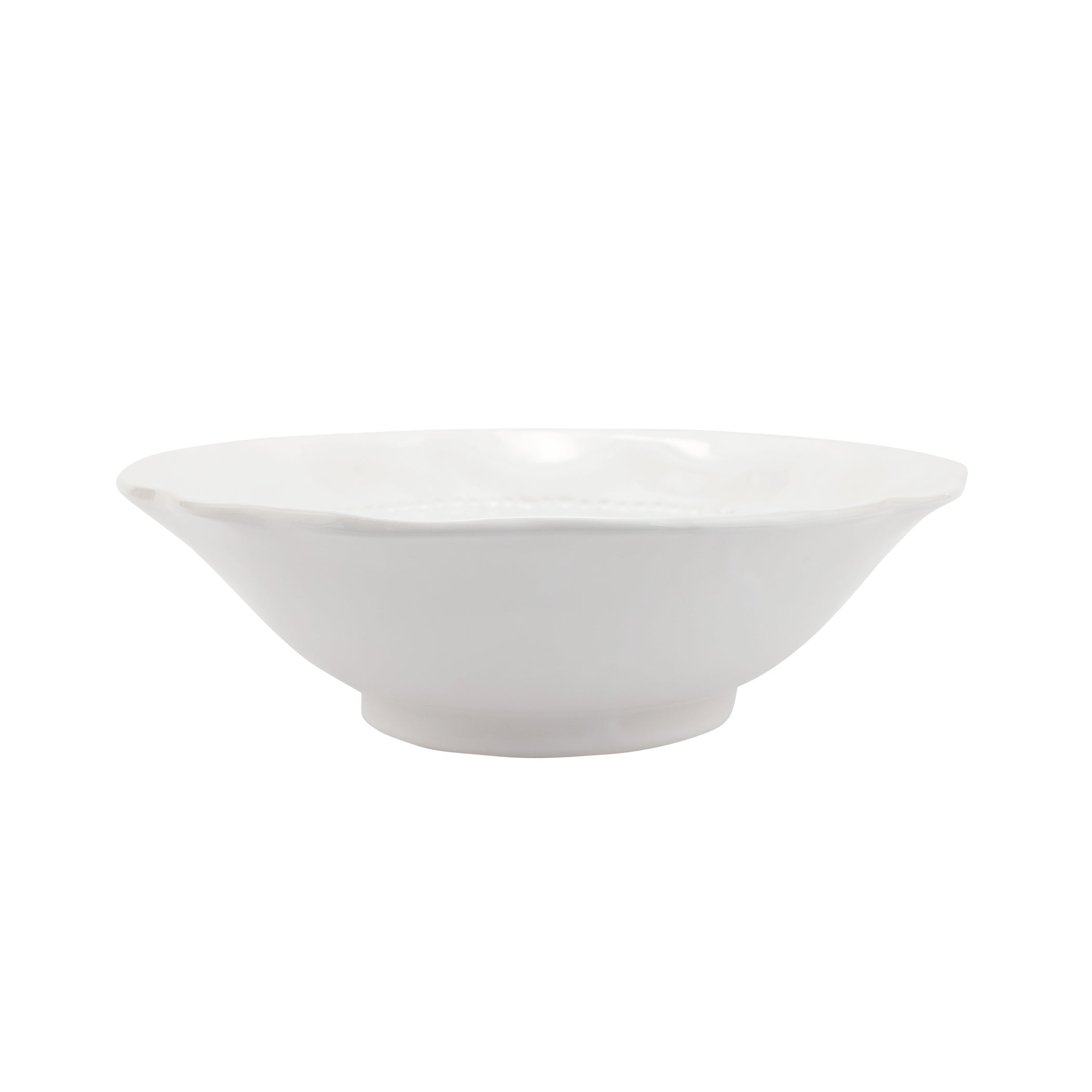 Giorno Medium Serving Bowl in White