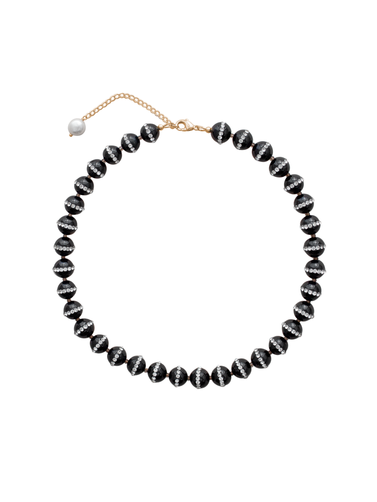 Gisele Necklace in Black