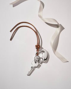 Heart Keyring Stainless Steel