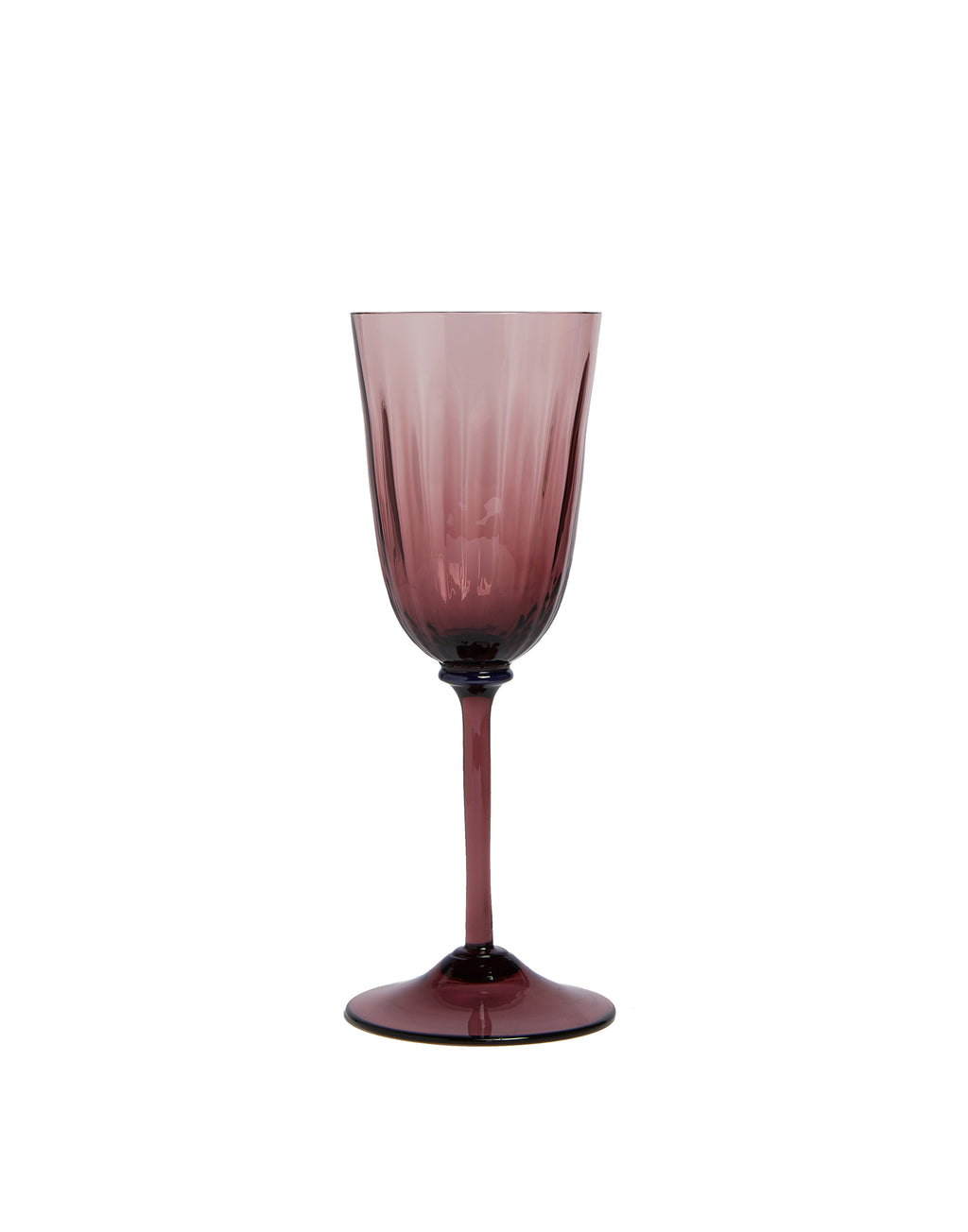 Wine Rainbow Glasses in Mix Multicolor, Set of 8