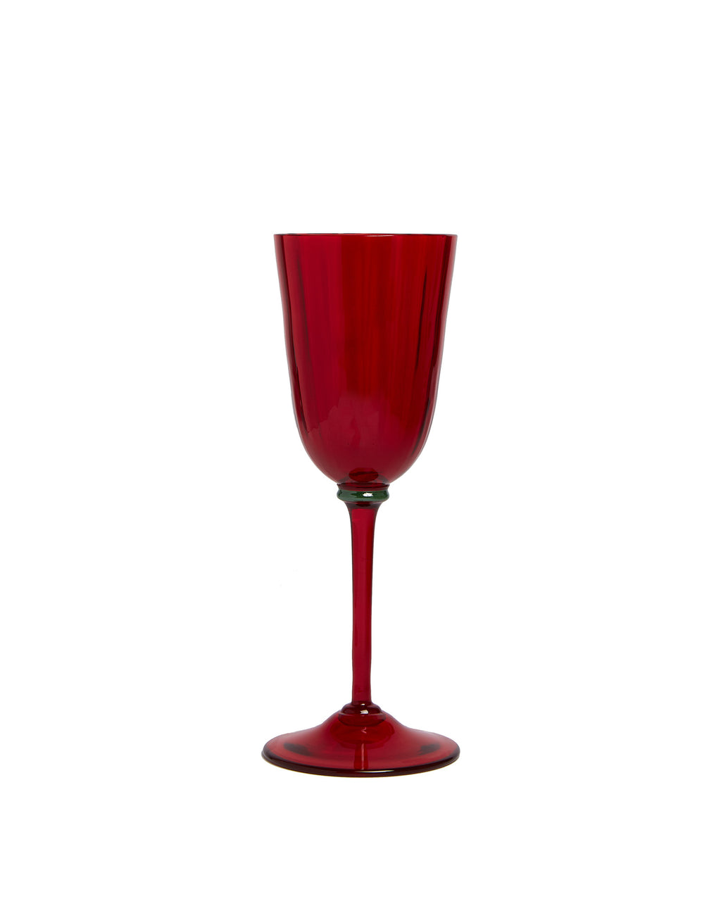 Wine Rainbow Glasses in Mix Multicolor, Set of 8