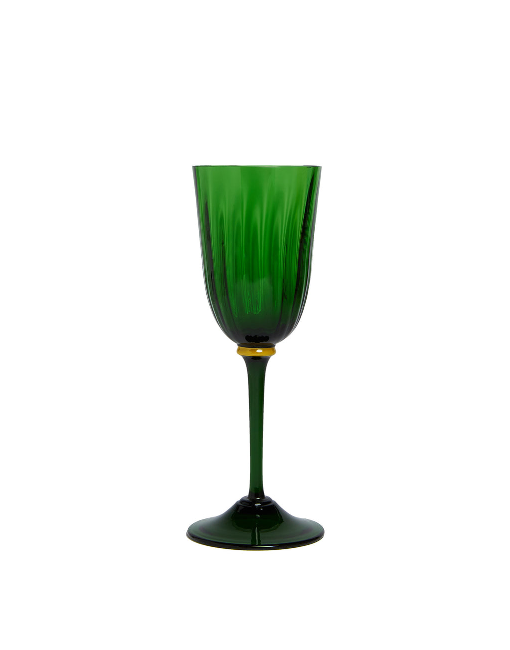Wine Rainbow Glasses in Mix Multicolor, Set of 8