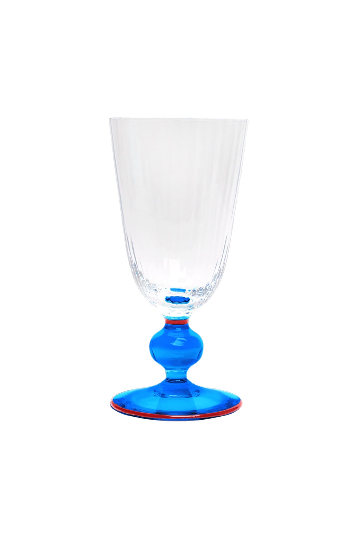 Perfetto Wine Glasses in Mix Multicolor, Set of 4
