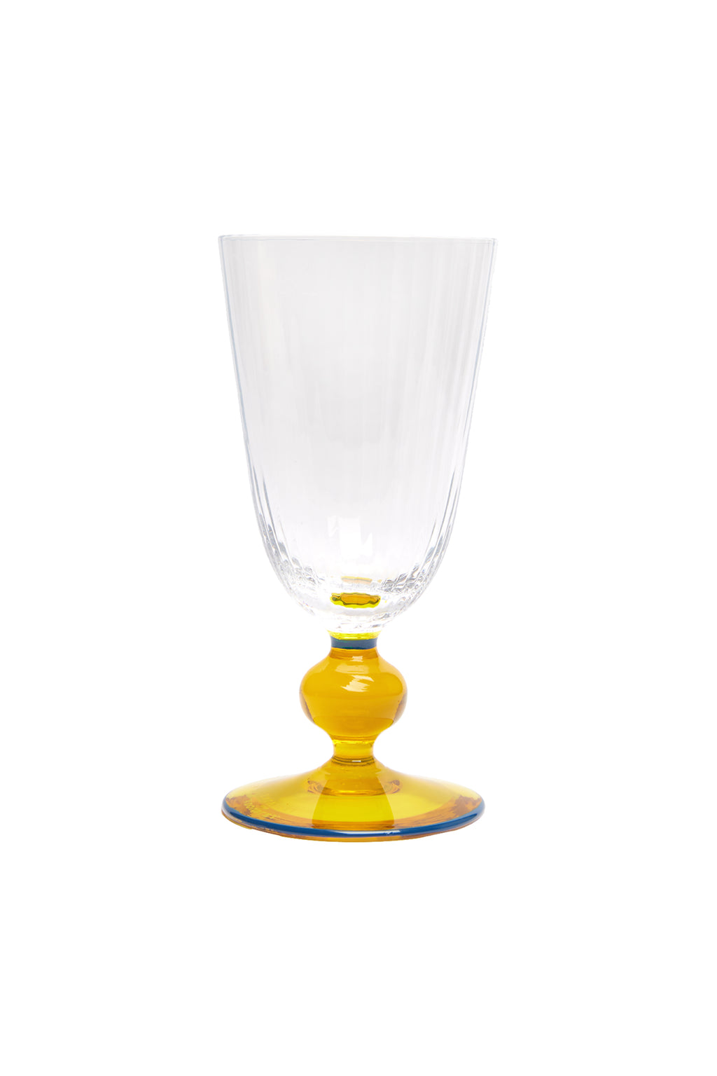 Perfetto Wine Glasses in Mix Multicolor, Set of 4