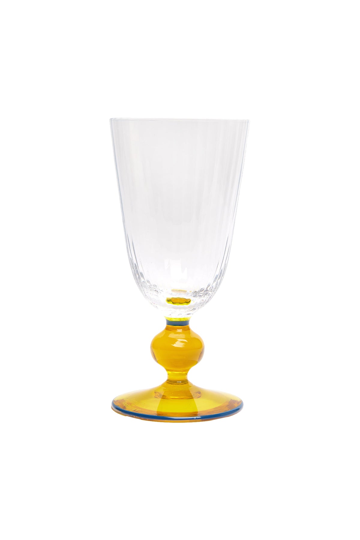 Perfetto Wine Glasses in Mix Multicolor, Set of 4