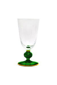 Perfetto Wine Glasses in Mix Multicolor, Set of 4