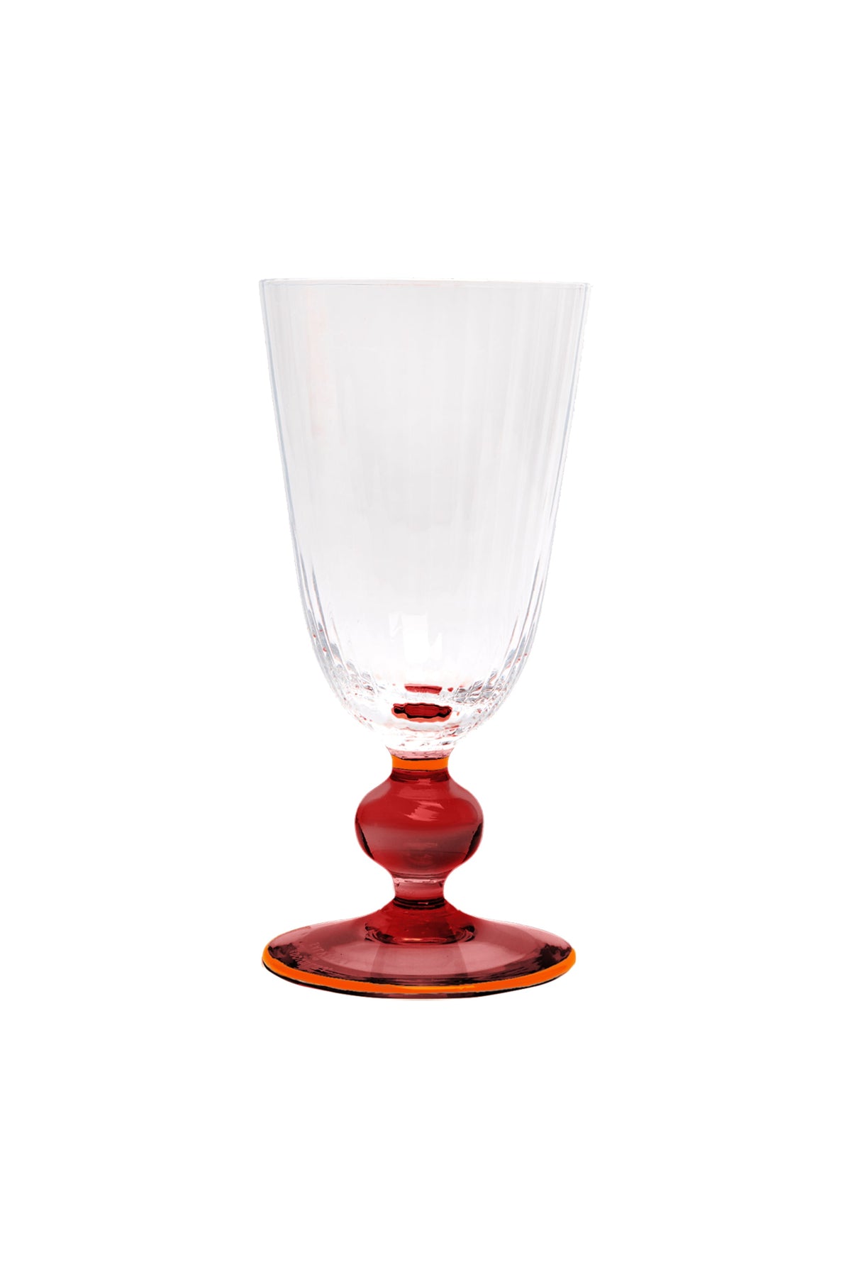 Perfetto Wine Glasses in Mix Multicolor, Set of 4