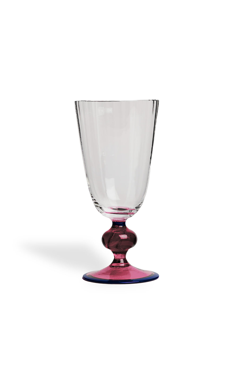 Perfetto Wine Glasses in Mix Multicolor, Set of 8