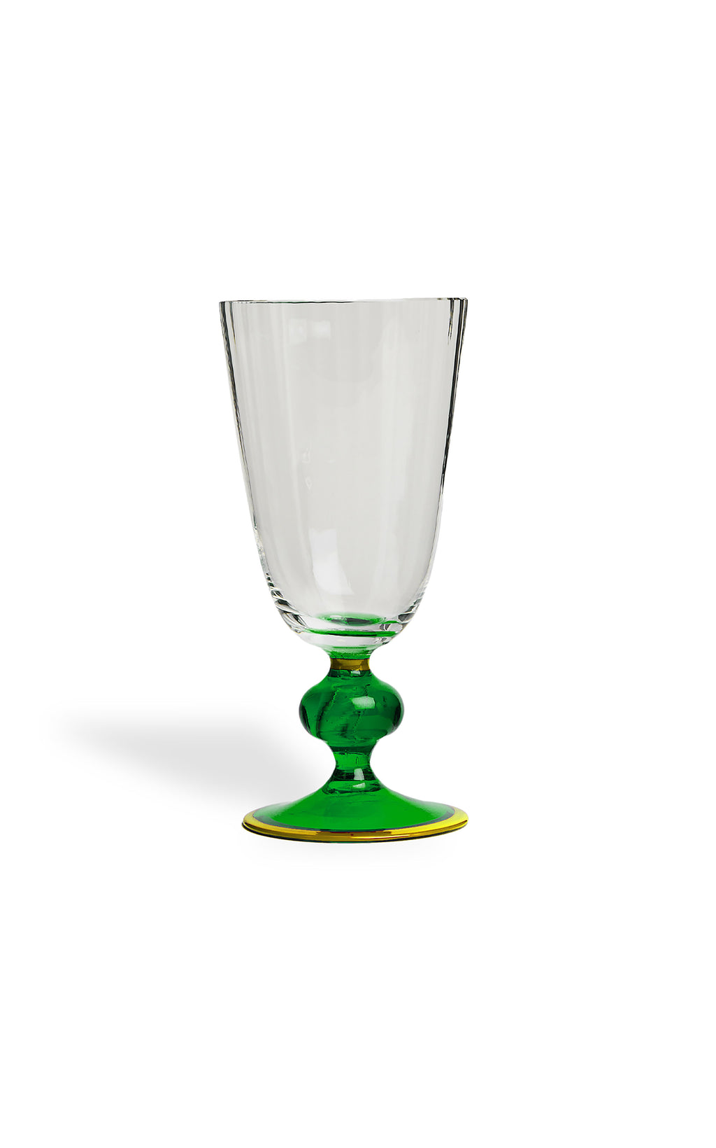 Perfetto Wine Glasses in Mix Multicolor, Set of 8
