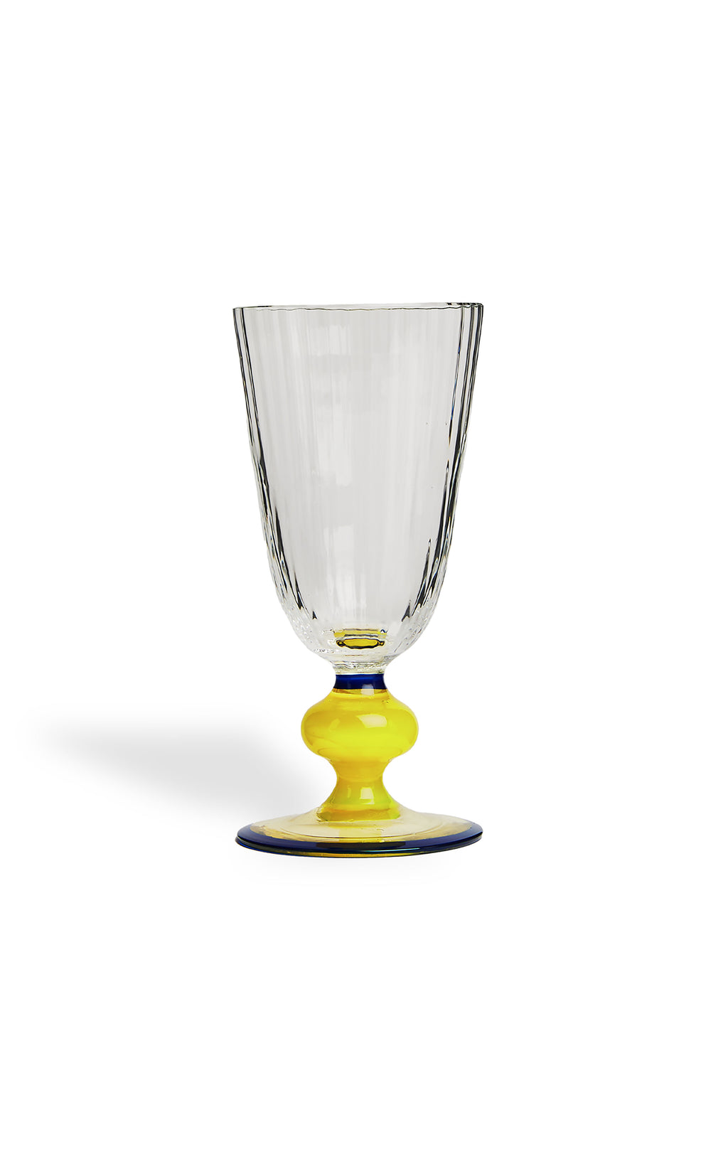 Perfetto Wine Glasses in Mix Multicolor, Set of 8