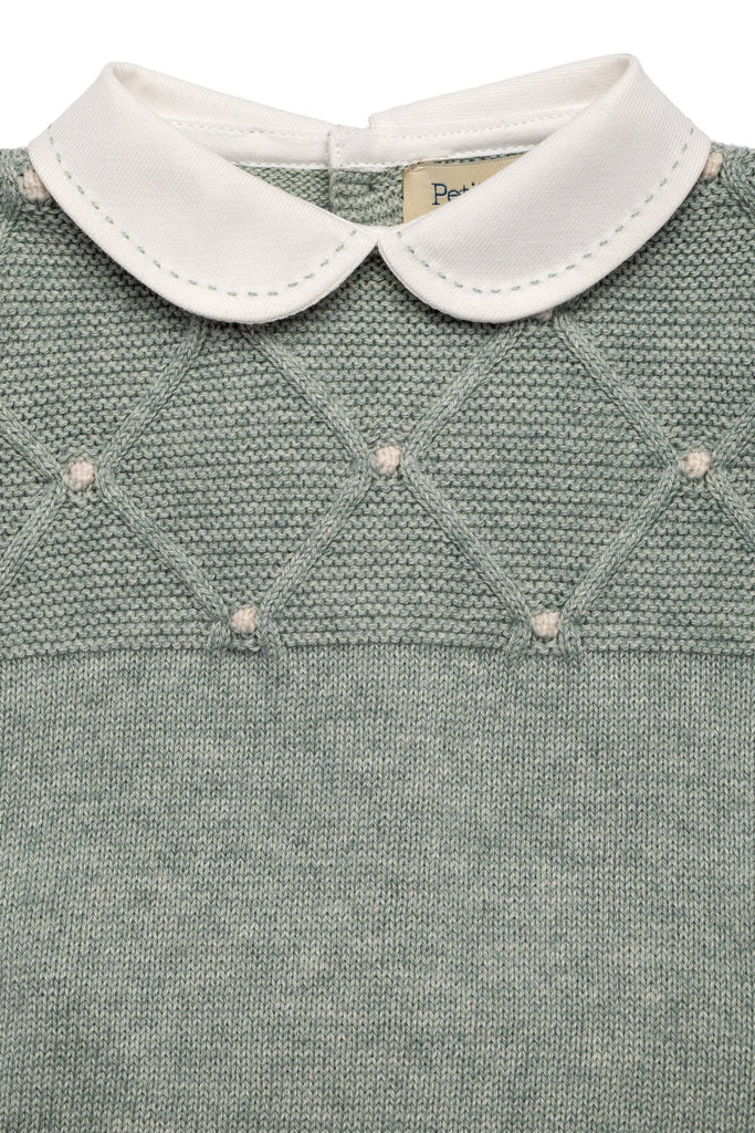 Dominique Baby Set in Fern Green