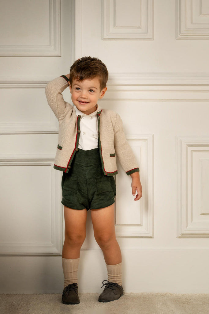 Daniel Cardigan in Taupe