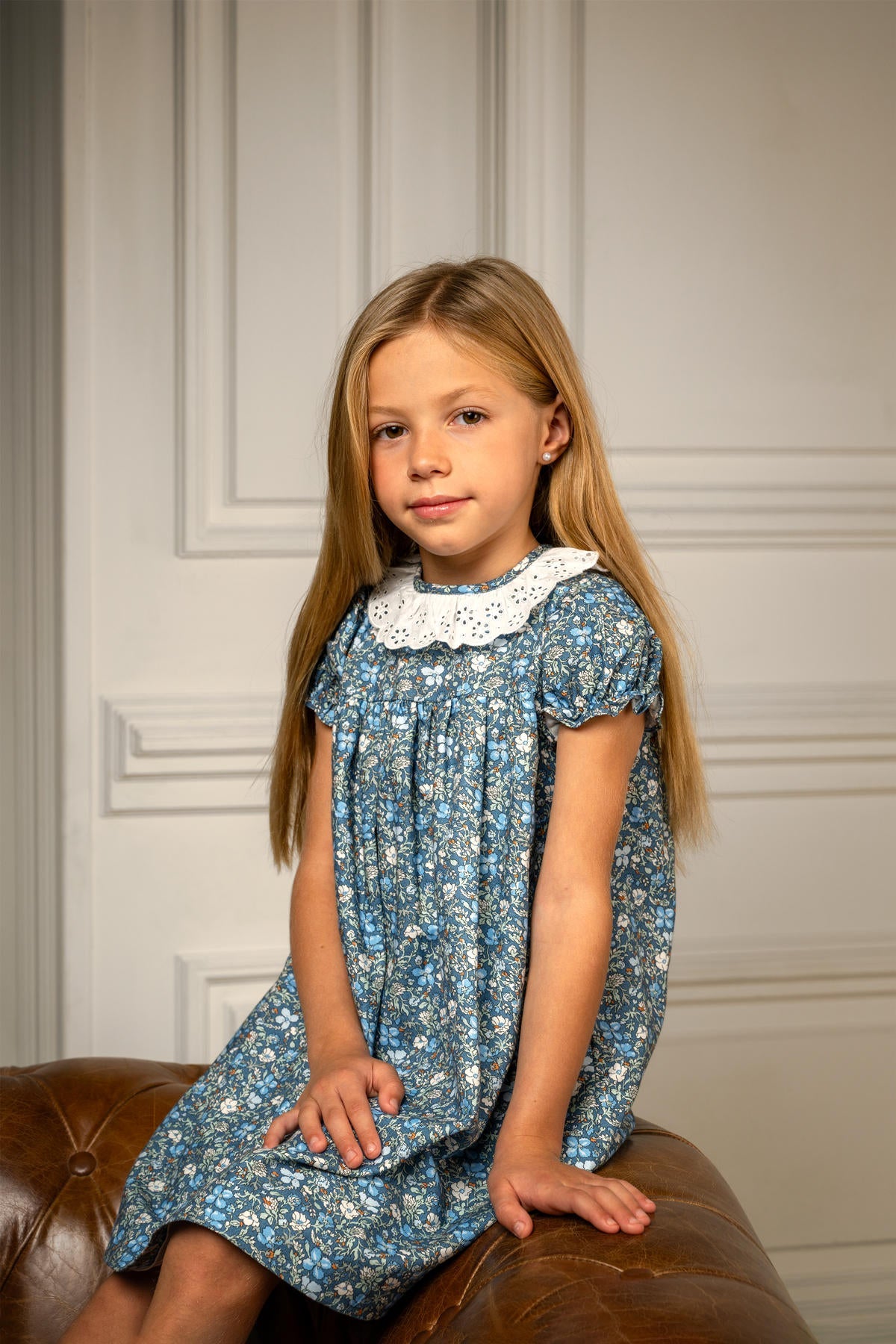 Beatrice Dress in Twilight Bloom