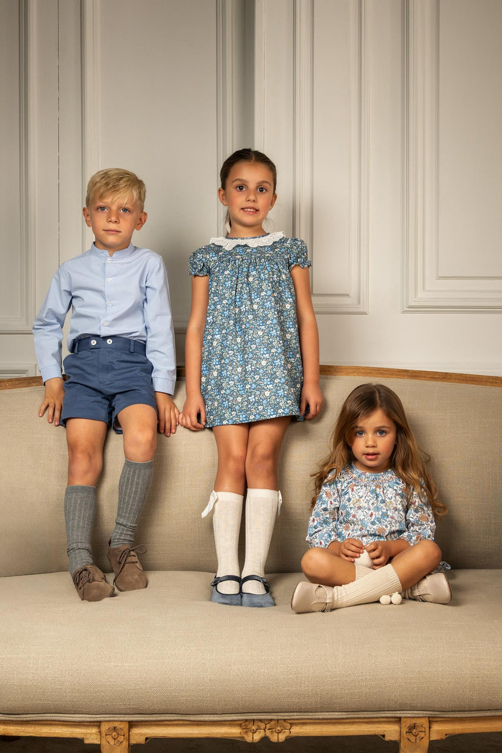 Beatrice Dress in Twilight Bloom