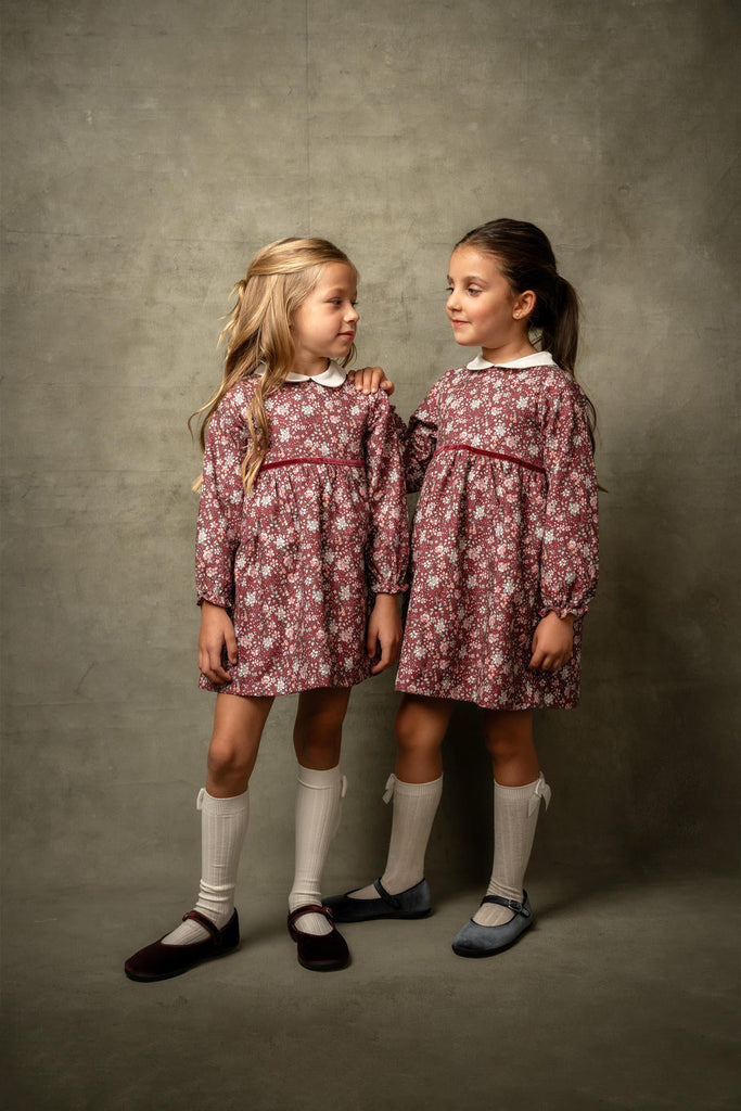 Ruby Dress in Ruby Garland