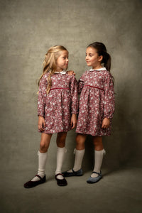 Ruby Dress in Ruby Garland