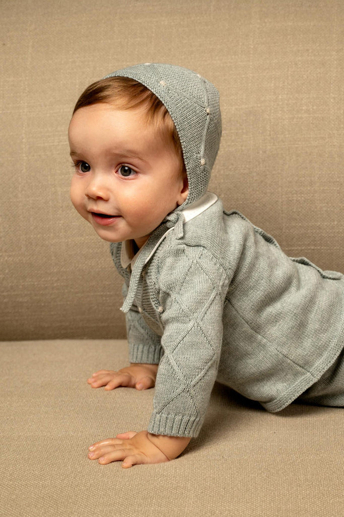 Dominique Baby Set in Fern Green