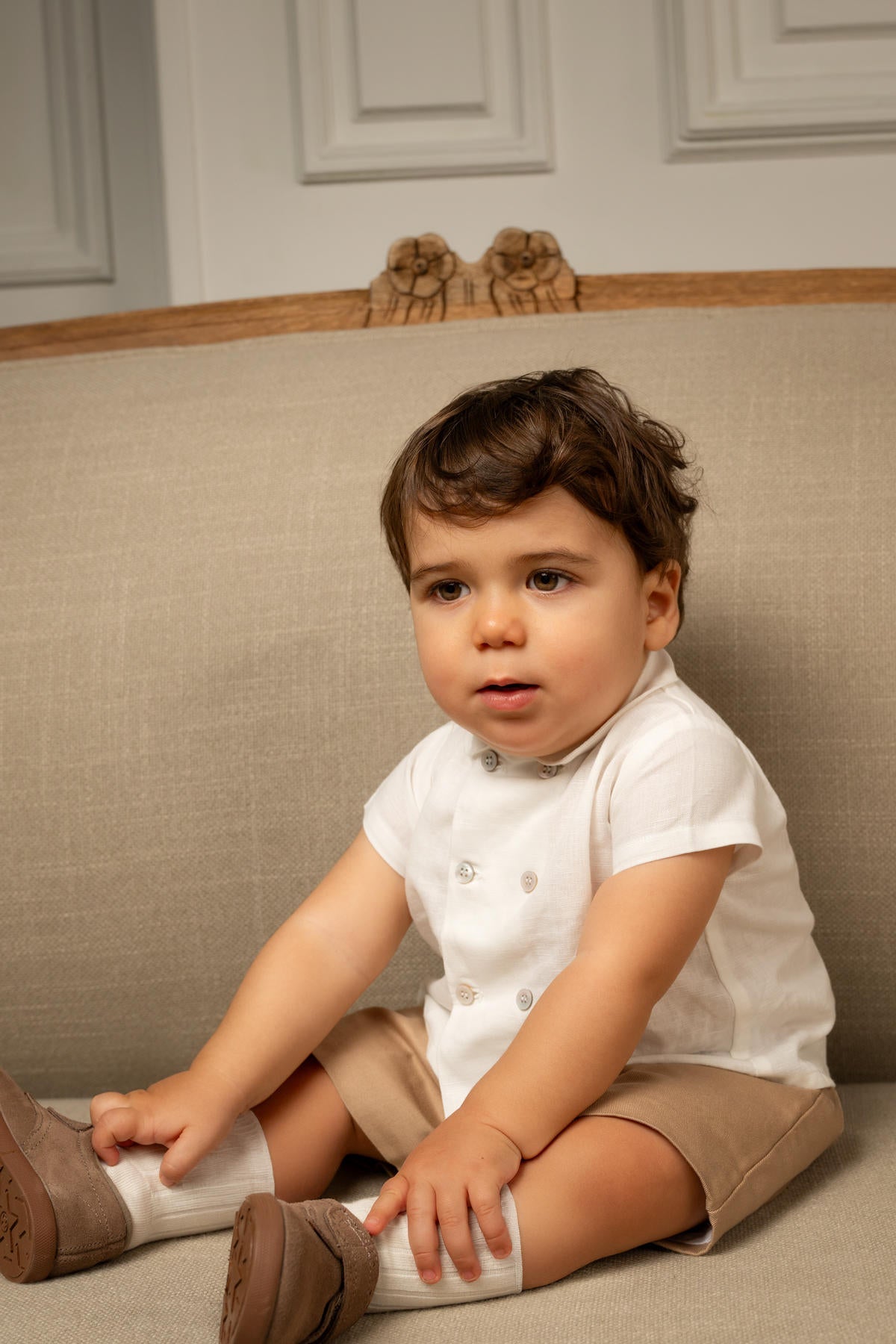 Gabriel Shirt in Cloud White