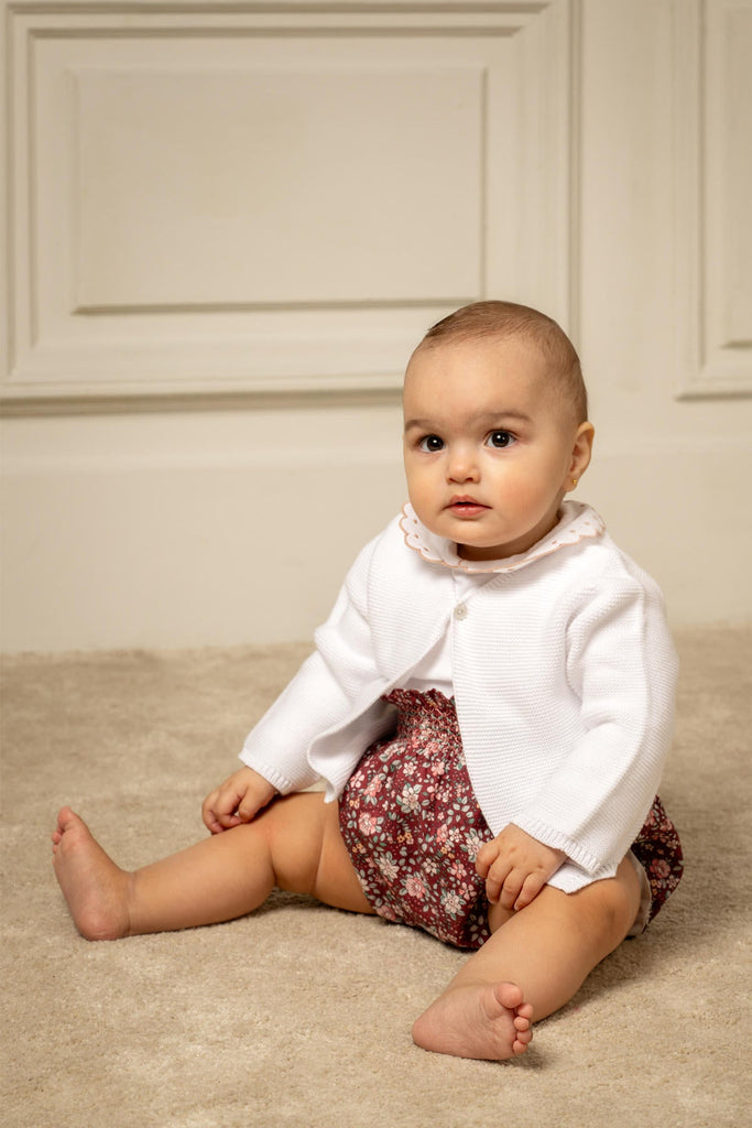 Raphaelle Cardigan in Cloud White