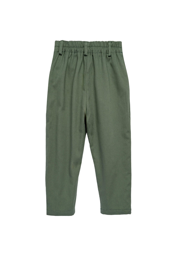 George Pants in Forest Green