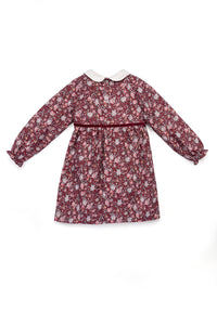 Ruby Dress in Ruby Garland