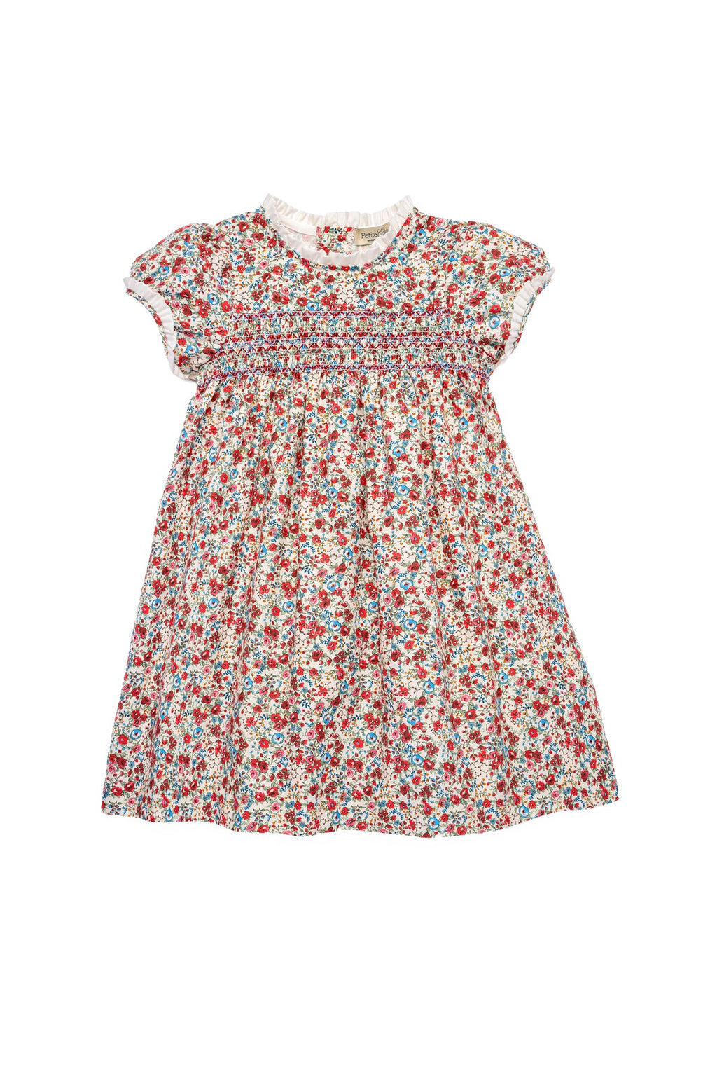 Gabriela Dress in Scarlet Garden