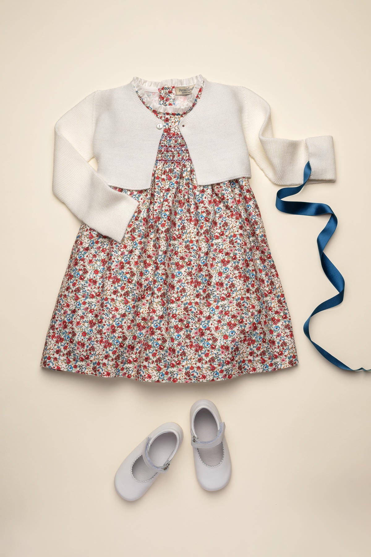 Gabriela Dress in Scarlet Garden