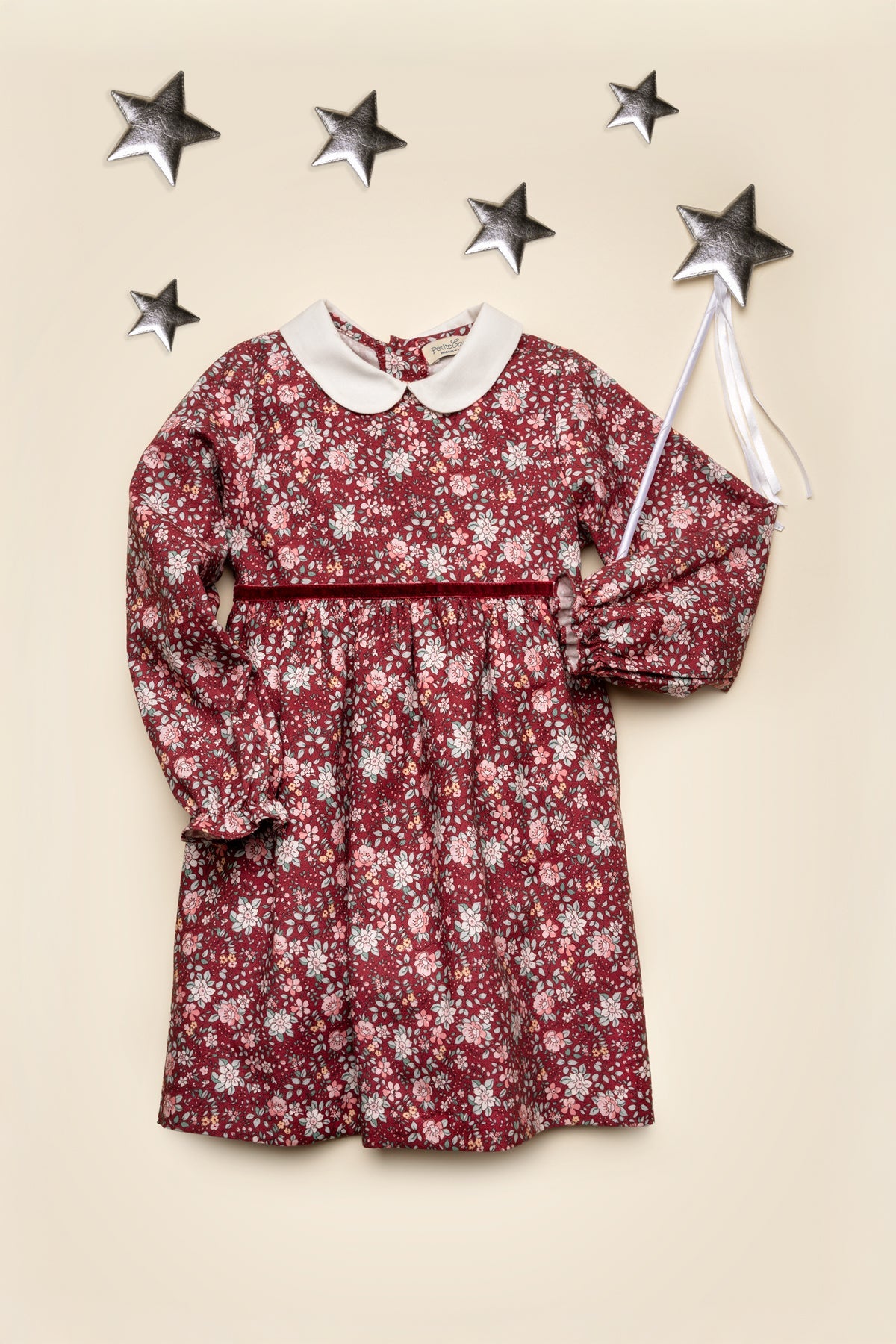 Ruby Dress in Ruby Garland