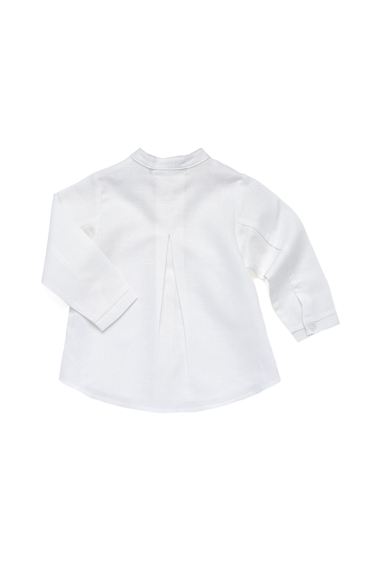 Lawrence Linen Shirt in Cloud White