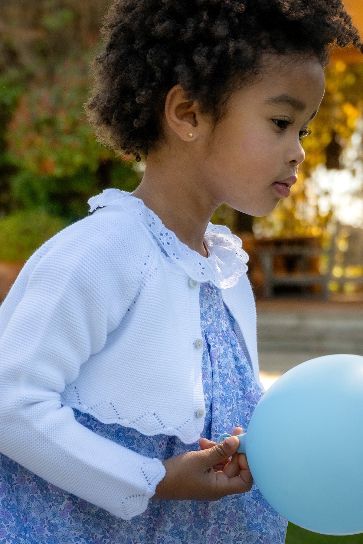 Juliette Cardigan in Cloud White
