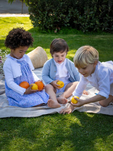 Adrian Cardigan in Bluebell