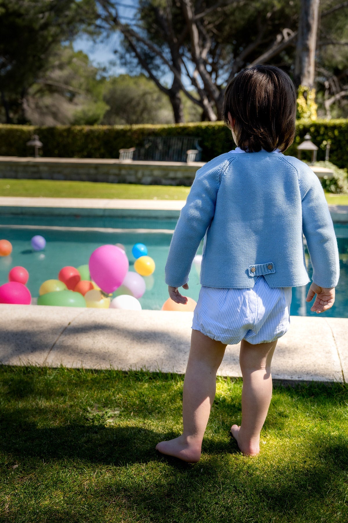 Julian Romper in Seaside Stripe