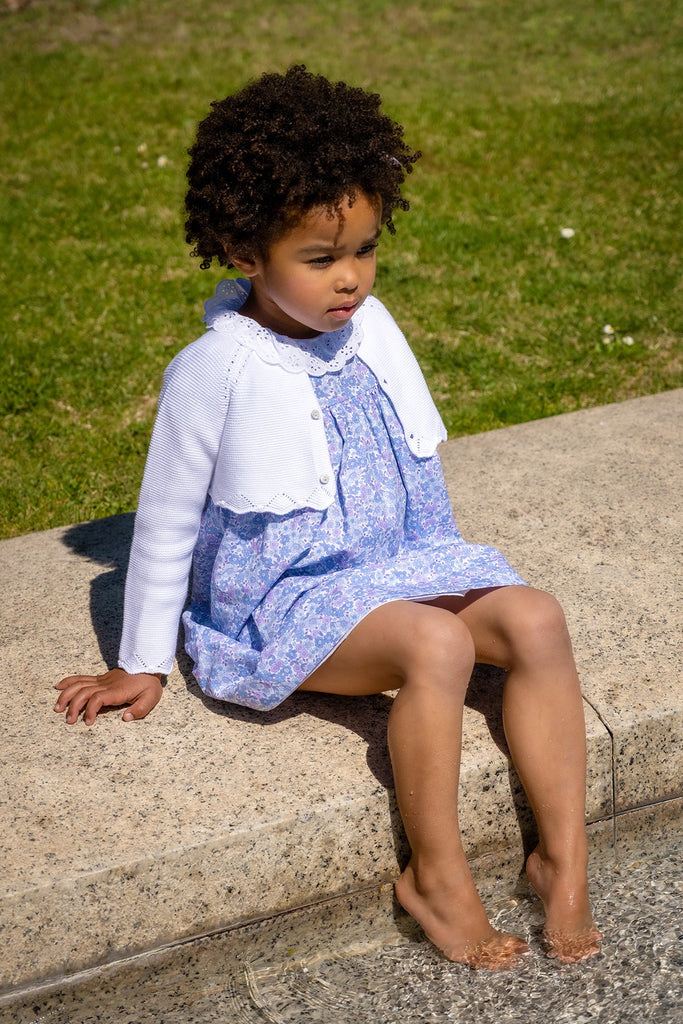 Juliette Cardigan in Cloud White