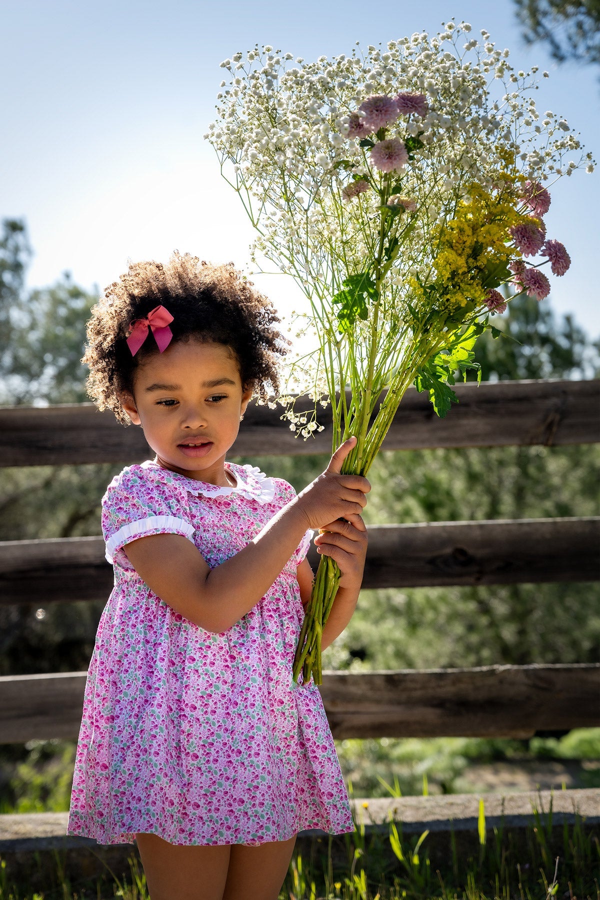 Olivia Dress in Radiant Poppies