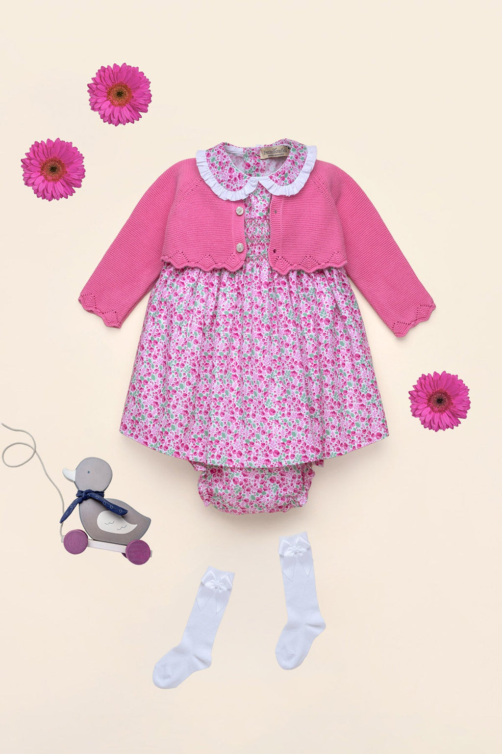 Juliette Cardigan in Pink Blossom