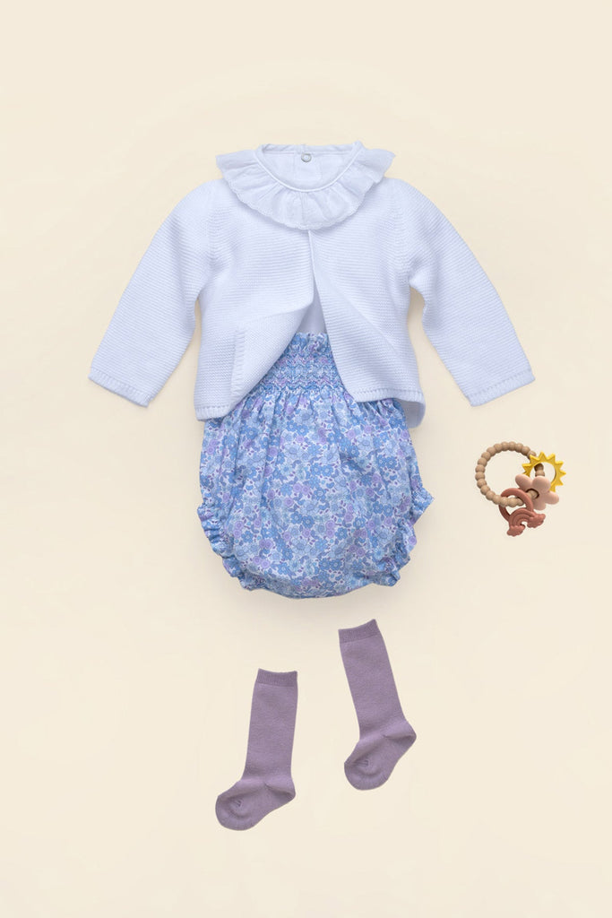 Raphaelle Cardigan in Cloud White